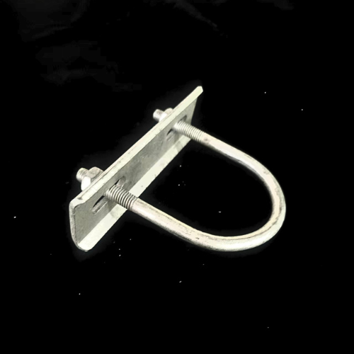 60 Steel Pipe Cylindrical U-Clamp Accessories for Agricultural Rain Shelter Construction