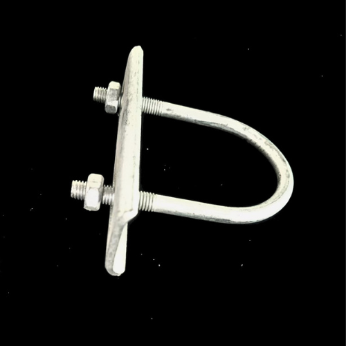 60 Steel Pipe Cylindrical U-Clamp Accessories for Agricultural Rain Shelter Construction