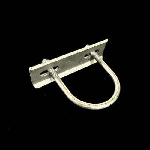 60 Steel Pipe Cylindrical U-Clamp Accessories for Agricultural Rain Shelter Construction