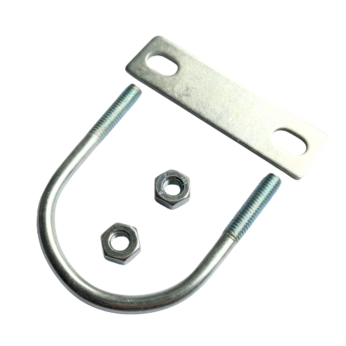 60 Steel Pipe Cylindrical U-Clamp Accessories for Agricultural Rain Shelter Construction